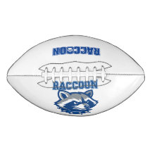 Fierce Raccoon Mascot Custom American Football
