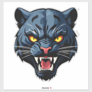 Fierce Roaring Panther Mascot