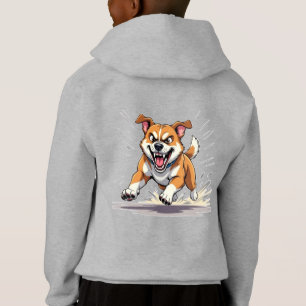 Fierce Running Dog – Power & Motion Illustration