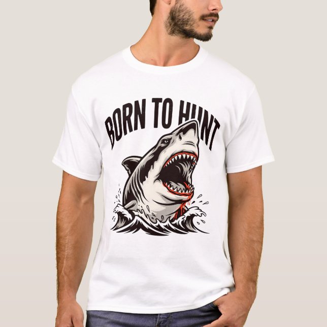 Fierce Shark Emerging T-Shirt (Front)