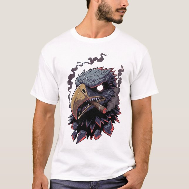 Fierce Stone Eagle Mascot T-Shirt (Front)