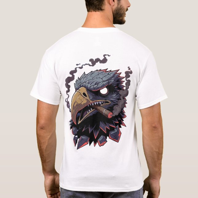 Fierce Stone Eagle Mascot T-Shirt (Back)