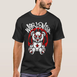 Fierce Teddy Bear streetwear T-Shirt