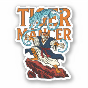 Fierce Tiger Mancer Master Asian Fantasy Spirit