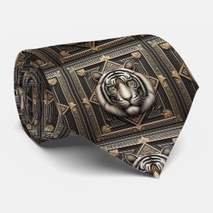 Fierce Tiger Tie   Masculine Men's Fashion