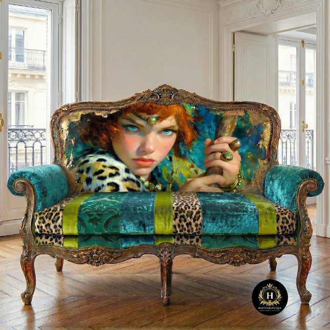 Fierce Tribal Warrior Decoupage Tissue Paper (Creator Uploaded)