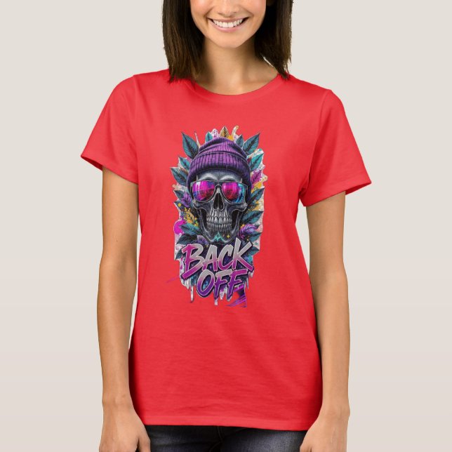 Fierce Wild Wolf Graphic – Stylish Printed T-Shirt (Front)
