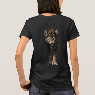 Fierce Wolf – Angry Wild Wolf Predator T-Shirt