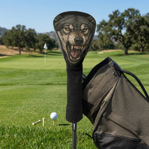 Fierce Wolf Golf Head Cover