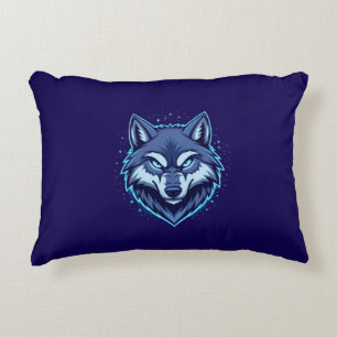 Fierce Wolf – Symbol of Strength and Freedom Accent Pillow