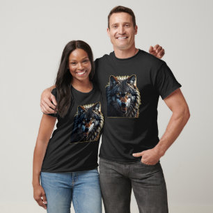 Fierce Wolf – Symbol of Strength and Freedom T-Shirt