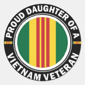 Fière fille d'un autocollant vietnamien