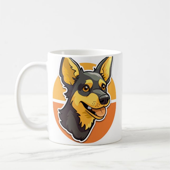 Fière propriétaire d'une tasse Heeler Lancashire (Gauche)