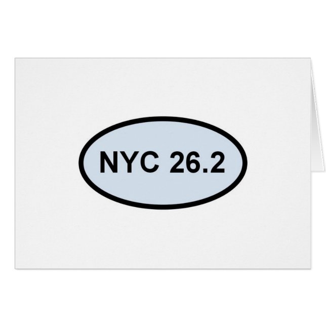 fierté 2,0 du nyc 26,2 (Devant horizontal)