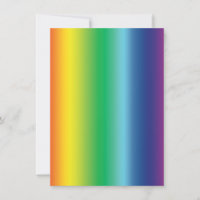 Fierté arc-en-ciel couleurs dégradé motif carte mo