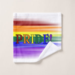 Fierté d'arc-en-ciel ! Ensemble de serviette de