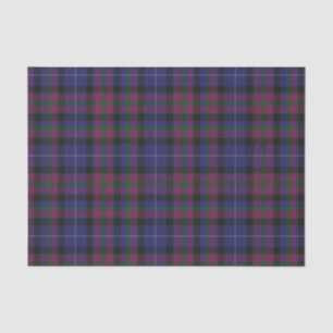 Fierté de papier de soie de soie de plaid de