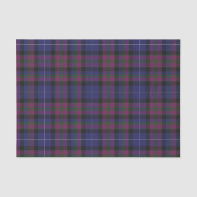 Fierté de papier de soie de soie de plaid de (Recto)