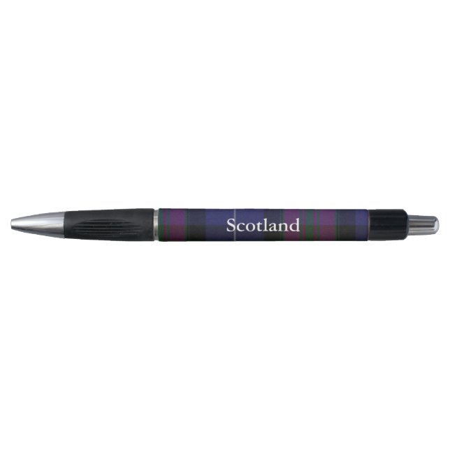 Fierté de stylo de coutume de plaid de tartan de (Devant)