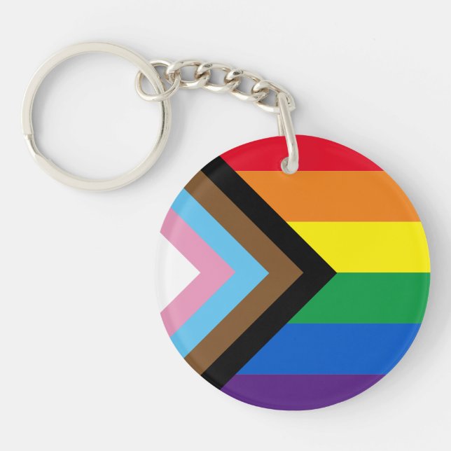 Fierté diversité Inclusive arc-en-ciel drapeau gay (Devant)