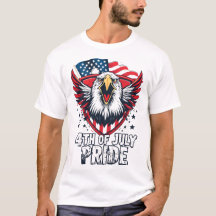 Fierté du 4 juillet | T-Shirt de la fête de l'Indé
