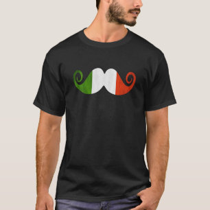 Fierté ITALIENNE DRÔLE de T-SHIRT de MOUSTACHE de