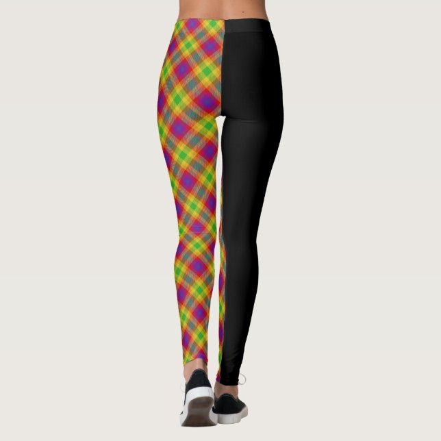 Fierté Leggings Tartan (Dos)