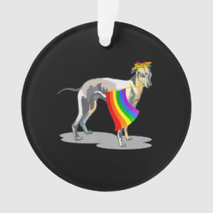Fierté Lgbt Drapeau Gay Be Lesbian Whippet Lover 