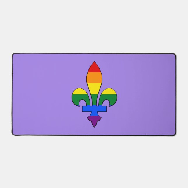 Fierté LGBT fleur de lis (Recto)