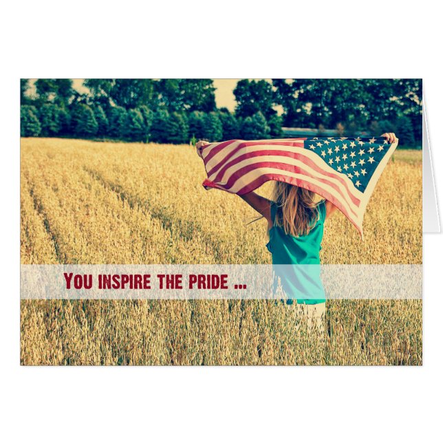 Fierté patriotique (Devant horizontal)