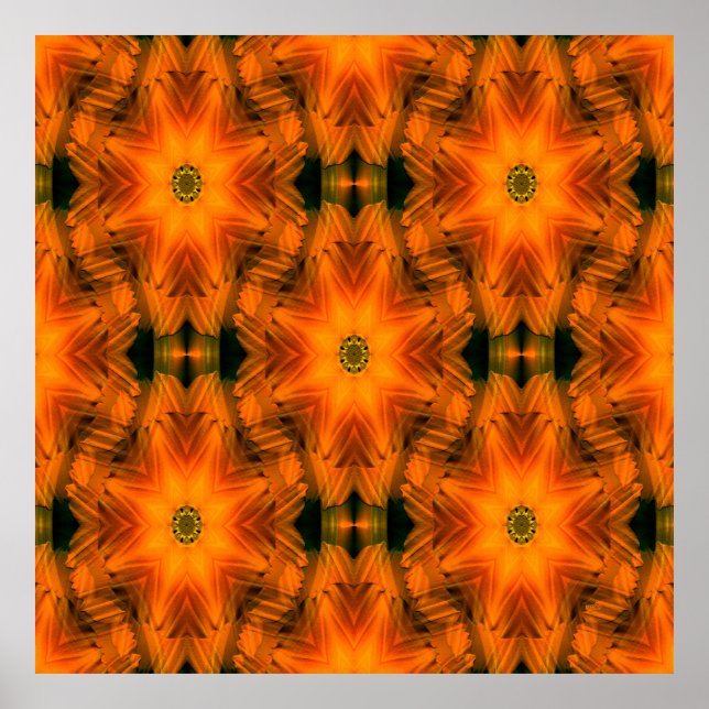 Fiery Autumn Stars.... Poster (Front)
