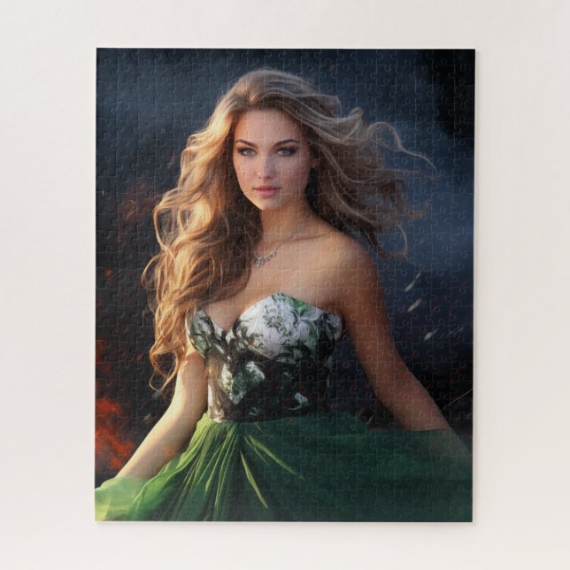 Fiery Beauty Jigsaw Puzzle (Vertical)