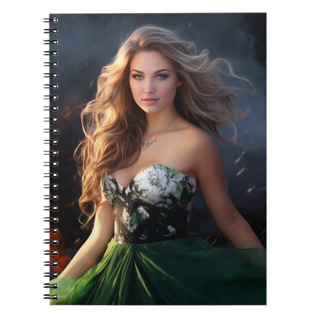 Fiery Beauty Notebook (Front)