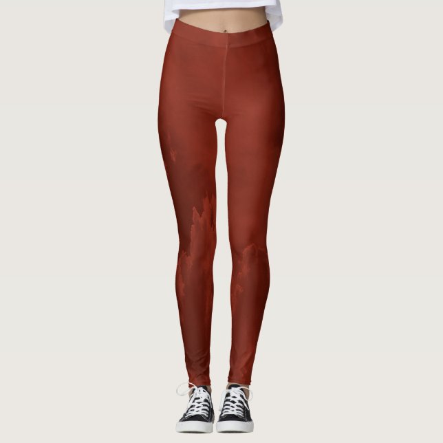 Fiery clouds... leggings (Front)