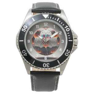 Fiery Croatian Soccer Ball   Watch