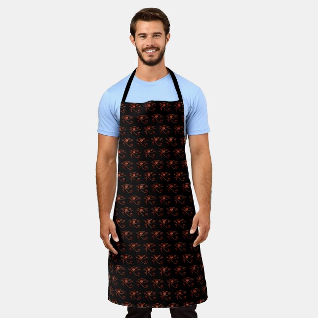 Fiery Eye Of Horus Apron (Worn)