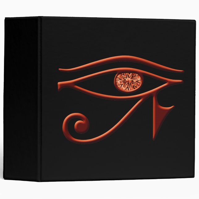 Fiery Eye Of Horus Binder (Front/Spine)