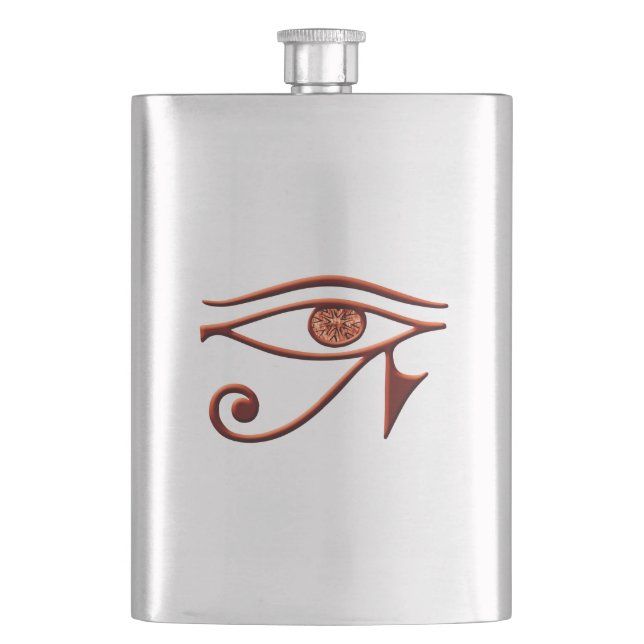Fiery Eye Of Horus Flask (Front)