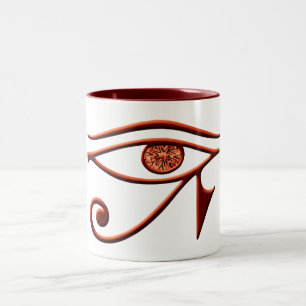 Fiery Eye Of Horus Mug