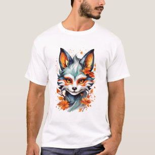 Fiery Feline Impression T-Shirt