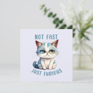 Fiery Feline Spirit – Sassy Angry Cat Design