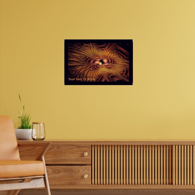 Fiery Filaments Poster (Living Room 2)