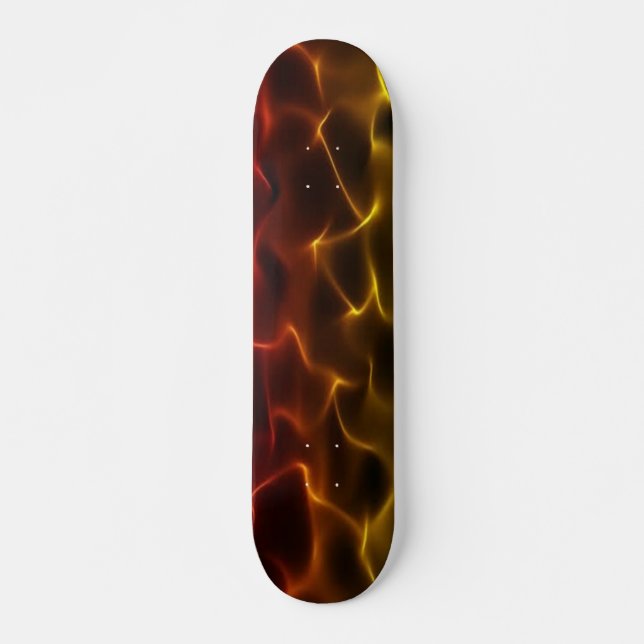 Fiery Flames Skateboard (Front)