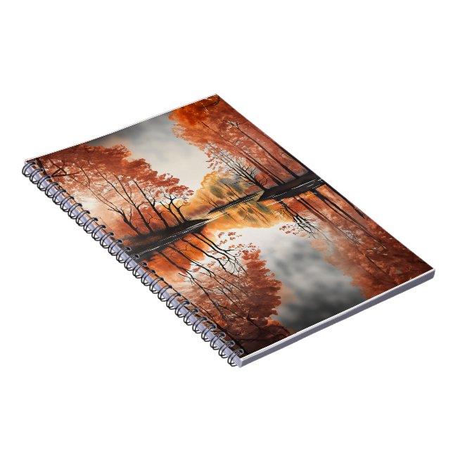 Fiery Forest Notebook (Right Side)