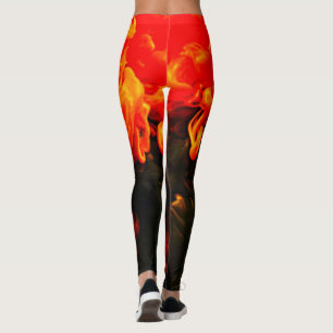 Fiery Lava Leggings