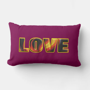 FIERY LOVE LUMBAR PILLOW