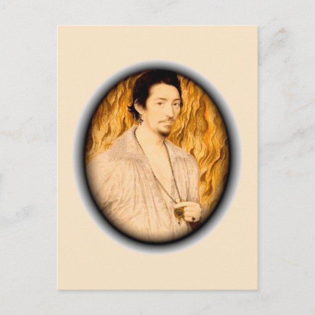 Fiery Love Postcard (Front)