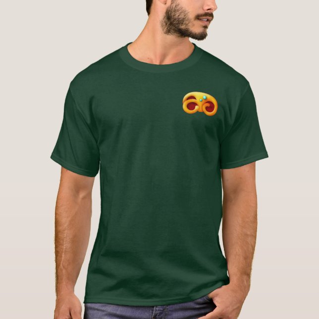 Fiery Maya Animal Claw T-Shirt (Front)