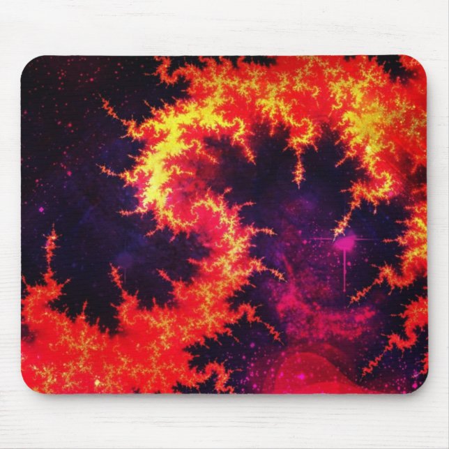 Fiery Mouse Pad (Front)