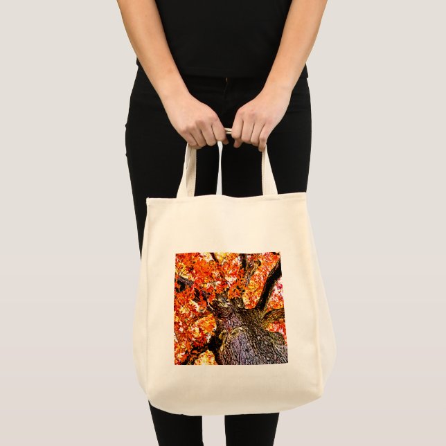 Fiery Oak Tote Bag (Front (Product))